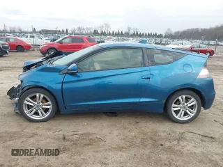 2012 Honda CR-Z EX with VIN JHMZF1D6XCS004087, listed as a IAAI auction lot 41860837 with 170,790 mi miles. Bid and sale history available at carsss.com. Image 14.