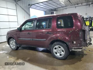 2014 Honda Pilot LX with VIN 5FNYF4H25EB008957, listed as a Copart auction lot 44562835 with 151,054 mi miles and Salvage Title. Bid and sale history available at DreamBid. Image 2.