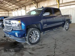 2016 Chevrolet Silverado 1500 High Country with VIN 3GCUKTEC0GG138322, listed as a Copart auction lot 52110575 with 100,251 mi miles and Salvage Title. Bid and sale history available at DreamBid. Image 1.