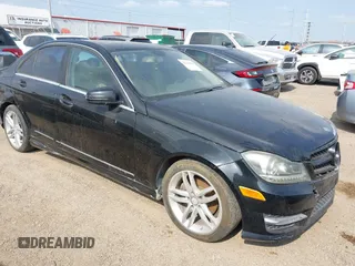 2013 Mercedes-Benz C-Class C 250 Sport with VIN WDDGF4HB8DR296080, listed as a IAAI auction lot 42118476 with 1 mi miles. Bid and sale history available at carsss.com. Image 1.