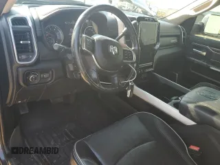 2019 Ram 3500 Laramie with VIN 3C63RRML8KG533988, listed as a Copart auction lot 75309244 with 55,976 mi miles and Salvage Title. Bid and sale history available at carsss.com. Image 8.