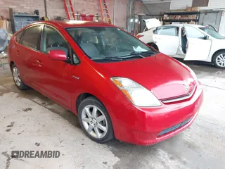 2007 Toyota Prius with VIN JTDKB20U177610251, listed as a IAAI auction lot 42075855 with 216,780 mi miles. Bid and sale history available at carsss.com. Image 1.
