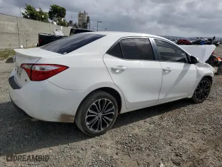 2016 Toyota Corolla L with VIN 5YFBURHE5GP544088, listed as a Copart auction lot 51595595 with 0 mi miles and Salvage Title. Bid and sale history available at carsss.com. Image 3.