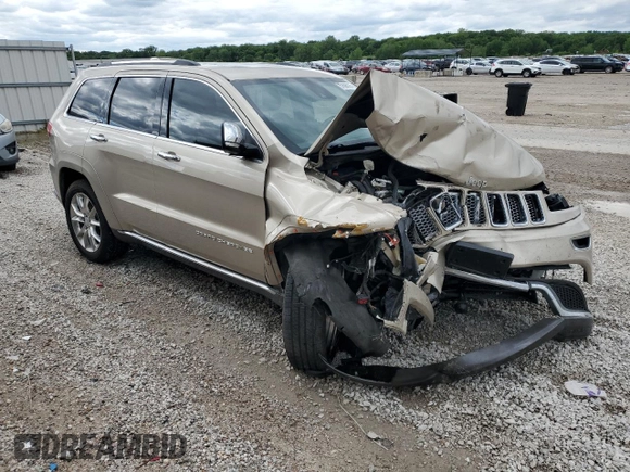2014 Jeep Grand Cherokee Summit с VIN 1C4RJFJG8EC219264, выставлен на аукционе Copart как лот 57696025 с пробегом Не указан миль и Списание • Salvage title. История ставок и продаж доступна на DreamBid. Изображение 4.