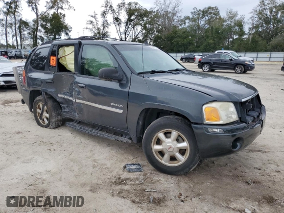2006 GMC Envoy SLE with VIN 1GKDS13S562135135, listed as a Copart auction lot 88353995 with 159,251 mi miles and Salvage Title. Bid and sale history available at carsss.com. Image 4.