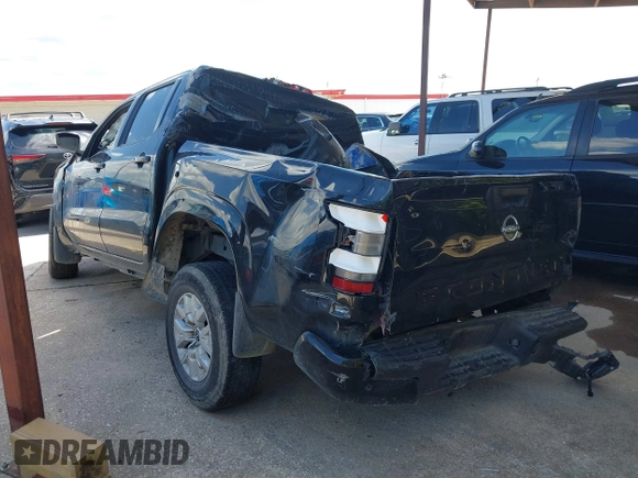 2022 Nissan Frontier SV with VIN 1N6ED1EJ8NN694882, listed as a IAAI auction lot 42382621 with Not provided miles and . Bid and sale history available at DreamBid. Image 3.