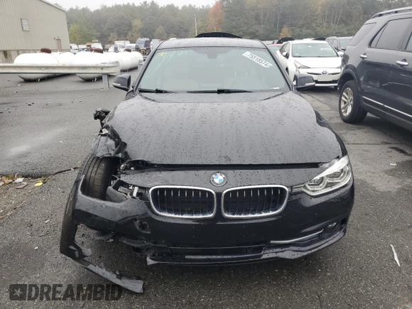 2018 BMW 3 Series 328d with VIN WBA8E5C54JA507646, listed as a Copart auction lot 75518574 with 50,951 mi miles and Salvage title. Bid and sale history available at DreamBid. Image 5.