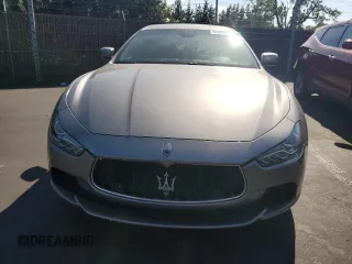 2014 Maserati Ghibli S Q4 z VIN ZAM57RTA8E1113640, wystawiony jako Copart lot #60359715 z przebiegiem Nie podano mil oraz Czysty tytuł • Clean title. Historia ofert i sprzedaży dostępna na DreamBid. Obrazek 5.