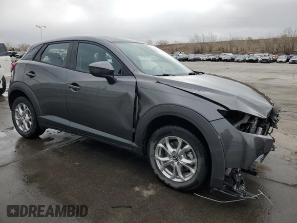 2018 Mazda CX-3 Sport with VIN JM1DKFB7XJ0305029, listed as a Copart auction lot 51846705 with 42,311 mi miles and Salvage Title. Bid and sale history available at DreamBid. Image 4.