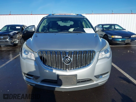 2015 Buick Enclave Leather with VIN 5GAKVBKD5FJ153659, listed as a IAAI auction lot 41295215 with 208,446 mi miles and . Bid and sale history available at carsss.com. Image 12.