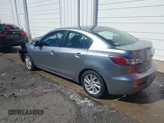 2012 Mazda Mazda3 i Touring with VIN JM1BL1V72C1579695, listed as a IAAI auction lot 41581364 with 126,535 mi miles. Bid and sale history available at carsss.com. Image 3.