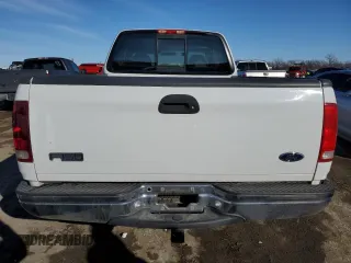 1997 Ford F-150 XL with VIN 1FTDX1866VKB08985, listed as a Copart auction lot 43708935 with 208,670 mi miles and Salvage title. Bid and sale history available at DreamBid. Image 6.