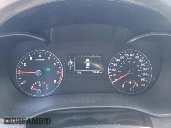 2016 Kia Optima SXL Turbo with VIN 5XXGV4L21GG083385, listed as a Copart auction lot 53548285 with 73,096 mi miles and Salvage title. Bid and sale history available at DreamBid. Image 9.