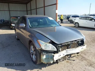 2012 Infiniti M37 with VIN JN1BY1AP0CM335181, listed as a IAAI auction lot 41563791 with 110,316 mi miles. Bid and sale history available at carsss.com. Image 1.