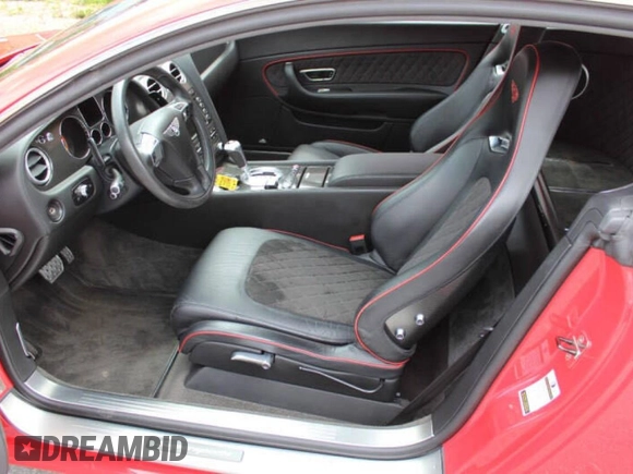 2010 Bentley Continental GT with VIN SCBCU8ZAXAC063914, listed as a Copart auction lot 45789105 with 15,663 mi miles and Clean Title. Bid and sale history available at DreamBid. Image 6.