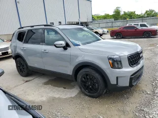 2024 Kia Telluride SX X-Line z VIN 5XYP5DGC3RG486771, wystawiony jako Copart lot #55603525 z przebiegiem 14 188 mil mil oraz Szkoda całkowita • Salvage title. Historia ofert i sprzedaży dostępna na DreamBid. Obrazek 4.