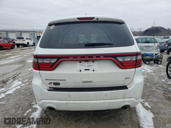 2019 Dodge Durango GT Plus with VIN 1C4RDJDGXKC771284, listed as a Copart auction lot 46690835 with 79,676 mi miles and Salvage Title. Bid and sale history available at DreamBid. Image 6.