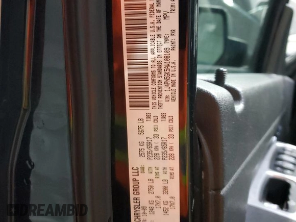2010 Jeep Liberty Limited z VIN 1J4PN5GK5AW108109, wystawiony jako Copart lot #52761915 z przebiegiem 164 674 mil mil oraz Czysty tytuł • Clean title. Historia ofert i sprzedaży dostępna na DreamBid. Obrazek 13.