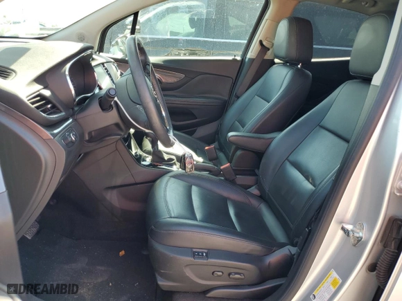 2017 Buick Encore Premium with VIN KL4CJDSB8HB026775, listed as a Copart auction lot 50061195 with 57,279 mi miles and Salvage Title. Bid and sale history available at carsss.com. Image 7.