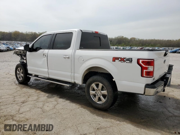 2018 Ford F-150 XL with VIN 1FTEW1EG5JFA56160, listed as a Copart auction lot 51095865 with 83,761 mi miles and Salvage Title. Bid and sale history available at carsss.com. Image 2.