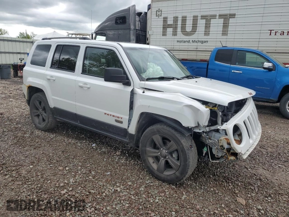 2017 Jeep Patriot Sport with VIN 1C4NJRBB9HD167760, listed as a Copart auction lot 58776585 with 137,568 mi miles and Salvage title. Bid and sale history available at DreamBid. Image 4.