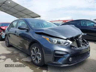 2020 Kia Forte LXS with VIN 3KPF24AD9LE165263, listed as a IAAI auction lot 41808794 with 71,217 mi miles. Bid and sale history available at carsss.com. Image 1.