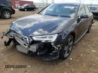 2018 Audi A4 Premium Plus with VIN WAULMAF47JA118900, listed as a Copart auction lot 52145162 with 47,662 mi miles. Bid and sale history available at carsss.com. Image 2.