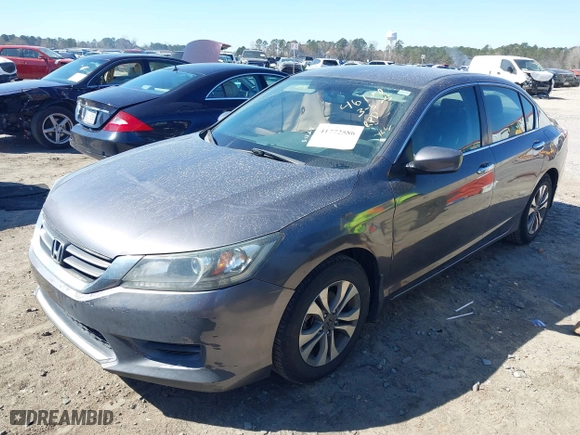2015 Honda Accord Sedan LX with VIN 1HGCR2F37FA208543, listed as a IAAI auction lot 41772586 with 134,355 mi miles. Bid and sale history available at carsss.com. Image 18.