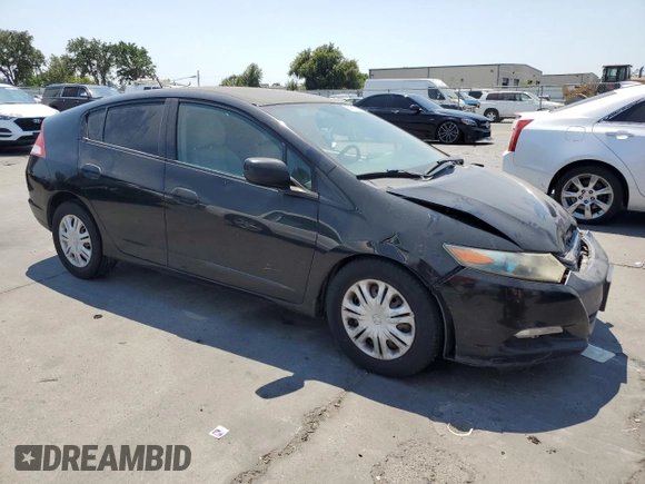 2010 Honda Insight LX with VIN JHMZE2H59AS041185, listed as a Copart auction lot 64517415 with 208,242 mi miles and Salvage title. Bid and sale history available at DreamBid. Image 4.
