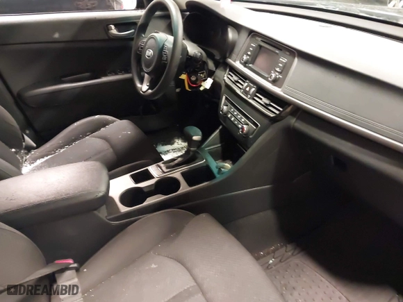2017 Kia Optima LX with VIN 5XXGT4L31HG165150, listed as a IAAI auction lot 40985407 with 154,945 mi miles. Bid and sale history available at carsss.com. Image 5.