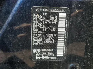 2023 Nissan Armada SL z VIN JN8AY2BD6P9693059, wystawiony jako Copart lot #57440335 z przebiegiem 60 956 mil mil oraz Czysty tytuł • Clean title. Historia ofert i sprzedaży dostępna na DreamBid. Obrazek 13.