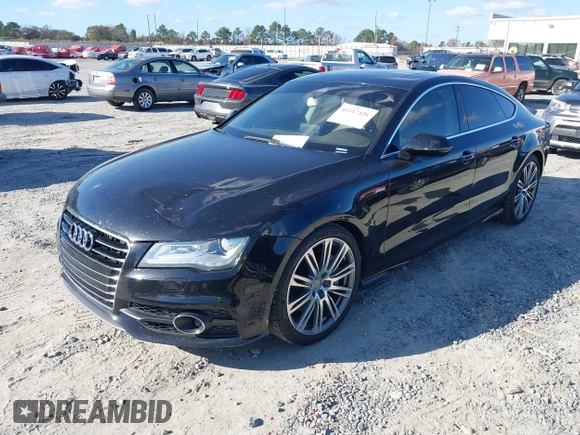 2013 Audi A7 3.0 Prestige with VIN WAU2GAFC2DN065112, listed as a IAAI auction lot 41117426 with 159,105 mi miles. Bid and sale history available at carsss.com. Image 6.
