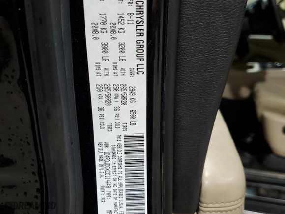 2014 Dodge Durango Limited with VIN 1C4RDJDG1EC524708, listed as a Copart auction lot 49599935 with 151,223 mi miles and Salvage Title. Bid and sale history available at carsss.com. Image 15.