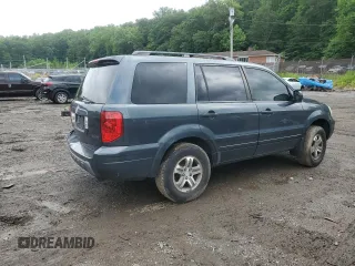 2003 Honda Pilot EX z VIN 2HKYF18523H619553, wystawiony jako Copart lot #58941715 z przebiegiem 281 041 mil mil oraz Szkoda całkowita • Salvage title. Historia ofert i sprzedaży dostępna na DreamBid. Obrazek 3.