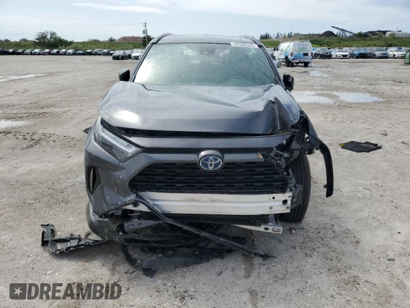 2024 Toyota RAV4 Hybrid XSE with VIN 2T3E6RFV4RW047617, listed as a Copart auction lot 49290335 with 24,190 mi miles and Salvage Title. Bid and sale history available at carsss.com. Image 5.
