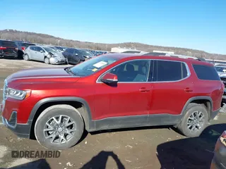 2021 GMC Acadia SLE with VIN 1GKKNKLA7MZ228898, listed as a IAAI auction lot 41378592 with 59,156 mi miles and . Bid and sale history available at DreamBid. Image 14.