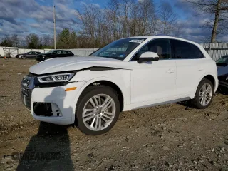 2018 Audi Q5 Premium Plus with VIN WA1BNAFY1J2111234, listed as a Copart auction lot 53334245 with 89,261 mi miles and Salvage Title. Bid and sale history available at carsss.com. Image 1.