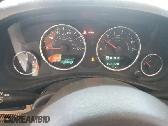2011 Jeep Wrangler Unlimited Rubicon with VIN 1J4HA6H1XBL589103, listed as a Copart auction lot 59371155 with 156,320 mi miles and Salvage title. Bid and sale history available at DreamBid. Image 9.