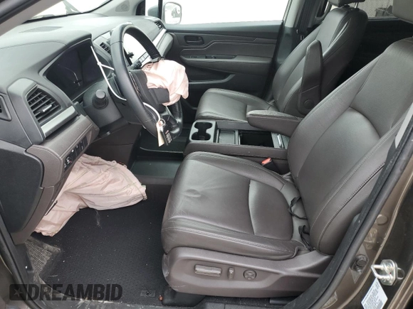 2019 Honda Odyssey EX-L z VIN 5FNRL6H76KB059111, wystawiony jako Copart lot #47803744 z przebiegiem 49 260 mil mil oraz Szkoda całkowita • Salvage title. Historia ofert i sprzedaży dostępna na DreamBid. Obrazek 7.