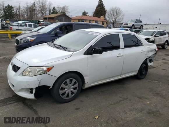 2010 Toyota Corolla with VIN 1NXBU4EE8AZ333173, listed as a Copart auction lot 47600365 with 178,913 mi miles and Salvage Title. Bid and sale history available at carsss.com. Image 1.