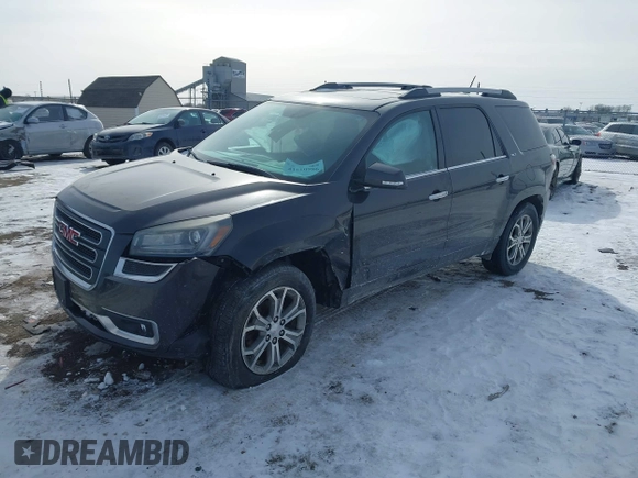 2015 GMC Acadia SLT with VIN 1GKKVRKD7FJ282188, listed as a IAAI auction lot 41610986 with 171,935 mi miles. Bid and sale history available at carsss.com. Image 17.