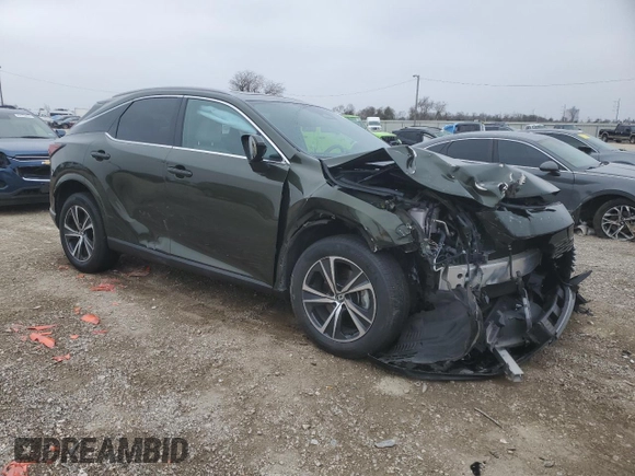 2023 Lexus RX with VIN 2T2BAMBAXPC017208, listed as a Copart auction lot 42817725 with 15,849 mi miles and Salvage Title. Bid and sale history available at carsss.com. Image 4.