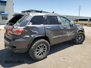 2014 Jeep Grand Cherokee Limited with VIN 1C4RJFBM3EC384398, listed as a Copart auction lot 57703835 with 153,255 mi miles and Salvage title. Bid and sale history available at DreamBid. Image 3.