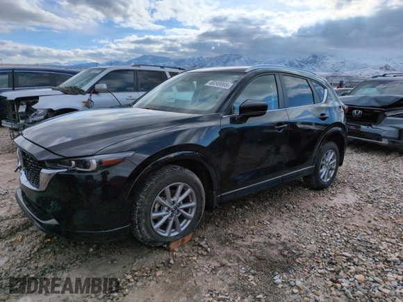 2024 Mazda CX-5 S Select with VIN JM3KFBBM5R0377432, listed as a Copart auction lot 48249005 with 16,164 mi miles and Salvage Title. Bid and sale history available at carsss.com. Image 1.