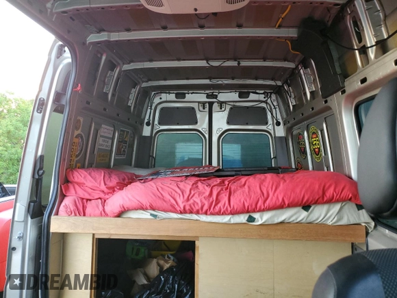 2016 Mercedes-Benz Sprinter Cargo with VIN WD3PE7DD7GP206854, listed as a Copart auction lot 73655514 with Not Provided miles and Non Repairable. Bid and sale history available at carsss.com. Image 10.