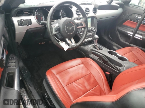2016 Ford Mustang GT Premium z VIN 1FATP8FF0G5209048, wystawiony jako Copart lot #55021455 z przebiegiem 61 503 mil mil oraz Szkoda całkowita • Salvage title. Historia ofert i sprzedaży dostępna na DreamBid. Obrazek 8.