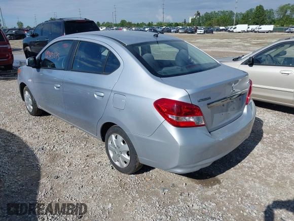 2017 Mitsubishi Mirage ES z VIN ML32F3FJ0HHF12577, wystawiony jako IAAI lot #42343593 z przebiegiem 150 000 mil mil oraz . Historia ofert i sprzedaży dostępna na DreamBid. Obrazek 3.