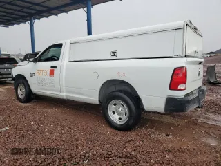 2021 Ram 1500 Tradesman with VIN 3C6JR6DG0MG535990, listed as a Copart auction lot 58473625 with 39,260 mi miles and Salvage title. Bid and sale history available at DreamBid. Image 2.