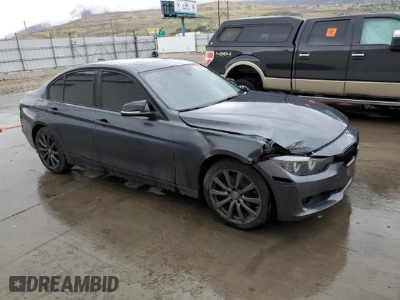 2013 BMW 3 Series 328i xDrive with VIN WBA3B5G50DNS05328, listed as a Copart auction lot 52989285 with 125,516 mi miles and Salvage title. Bid and sale history available at DreamBid. Image 4.