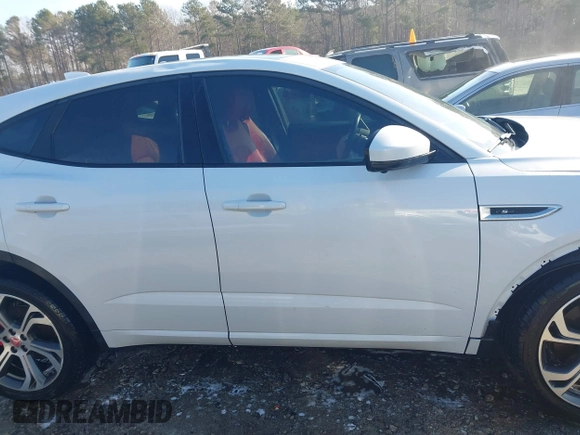 2019 Jaguar E-Pace R-Dynamic S with VIN SADFT2GX4K1Z37581, listed as a IAAI auction lot 41479744 with 93,878 mi miles and . Bid and sale history available at DreamBid. Image 14.